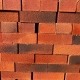 Audley Red new bricks mixed blend.  215mm x 100mm x 65mm.