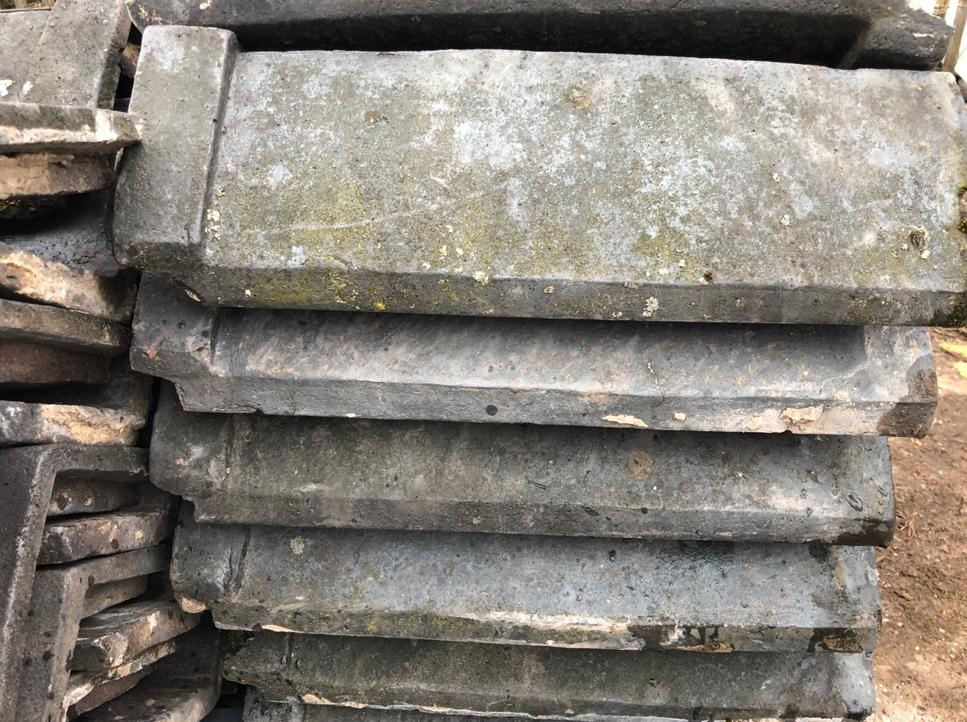Blue Interlocking Ridge Tile Staffordshire Blue Interlocking Ridge (105 degree)