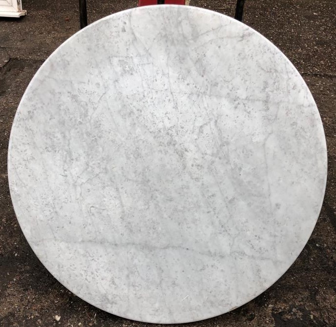 Round Marble Table Top Grey 900mm, Round Marble Table Top