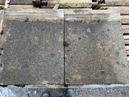 stonewold weathered buff roof tile