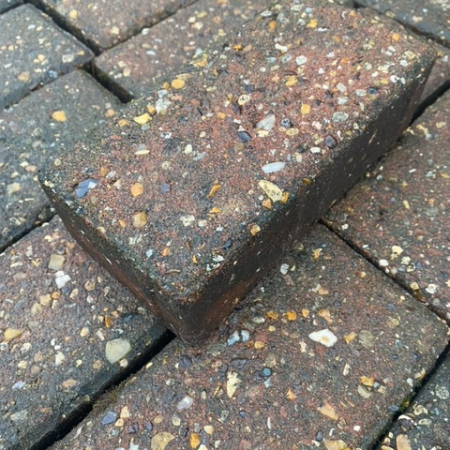 reclaimed block paving brindle