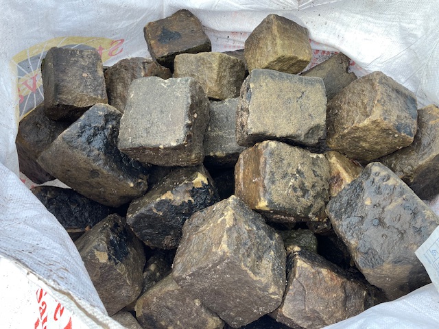 Reclaimed Large Yorkshire Stone Cobbles - Bulk Bag