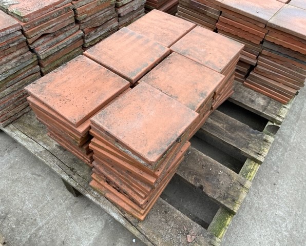 Quarry Floor Tiles Platts (Orange) 6