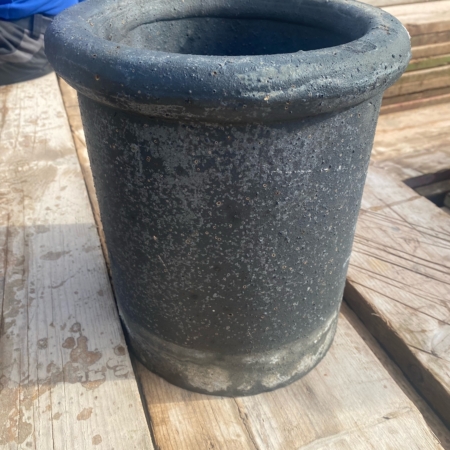 Blue Clay Chimney Pot